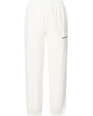 Balenciaga Logo Sweatpants - White