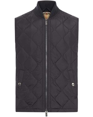 Burberry Quilted Nylon Vest - Pink