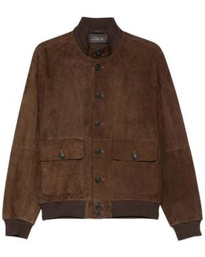 THE JACK AND JACKIE LEATHERS Riverside Jacket - Brown