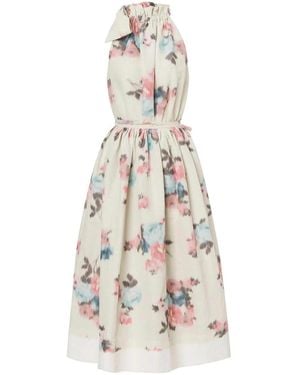 Philosophy Di Lorenzo Serafini Halter Dress - White