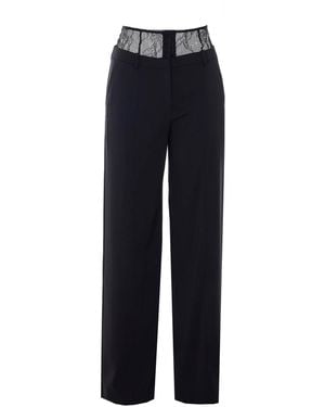 Patrizia Pepe Trousers - Blue