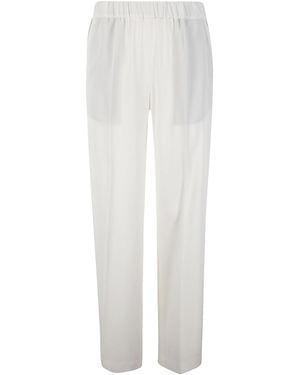 Alberto Biani Trousers - White
