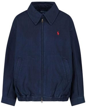Polo Ralph Lauren Zip Logo Jacket - Blue