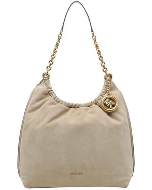 MICHAEL Michael Kors Large Indie Shoulder Bag - Natural