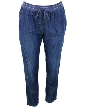 デニム・ジーパン LORENA ANTONIAZZI Women Denims P2453CA15A9955 Blue Lorena Antoniazzi Jeans for Women | Online Sale up to 80