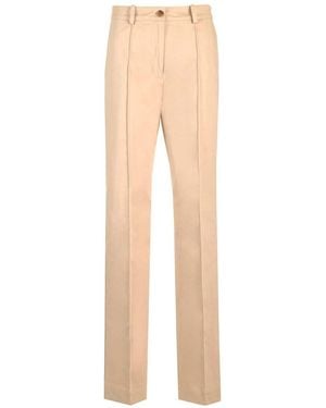 Maison Kitsuné Slim Fit Chino Pants - Natural
