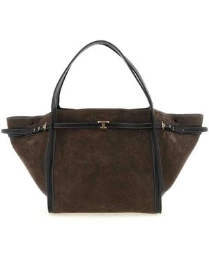 Tod's Medium 'Tim' Shopping Bag - Brown