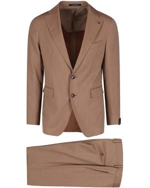 Tagliatore Single -Breasted Outfit - Brown