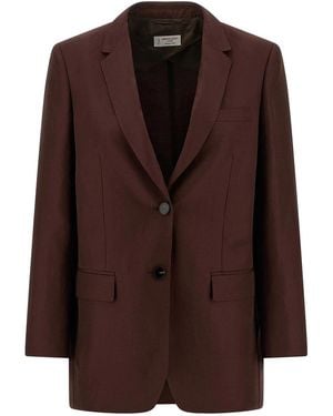 Alberto Biani Giacca Americana - Marrone
