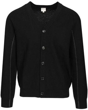 Paul Smith Cardigan With Buttons - Black