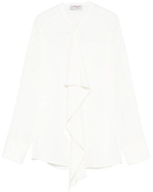 Alberto Biani Silk Shirt - White