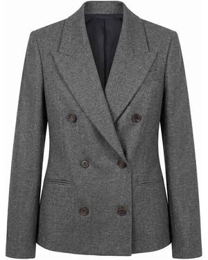 Brunello Cucinelli Suit-Type Jacket - Black