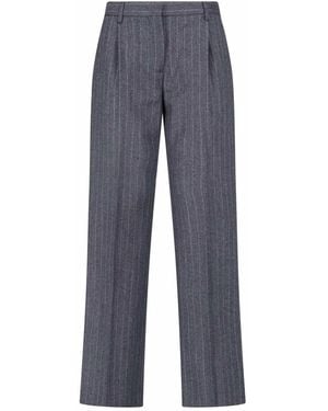 Lardini Virgin Wool Pants - Blue