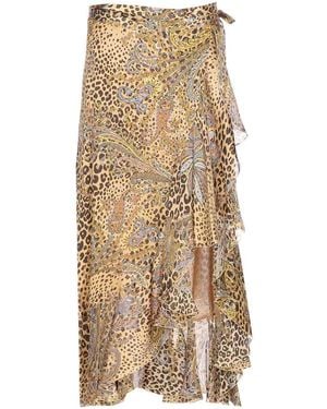 Etro Paisley Skirt - Natural