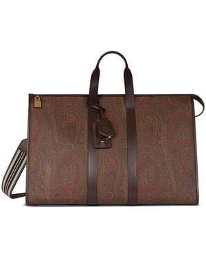 Etro Arnica Large Travel Bag - Brown