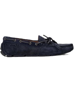 Polo Ralph Lauren Anders Tie-Casual Shoe-Driver-Suede - Blue