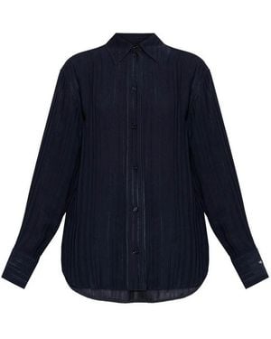 Victoria Beckham Buttoned Shirt - Blue