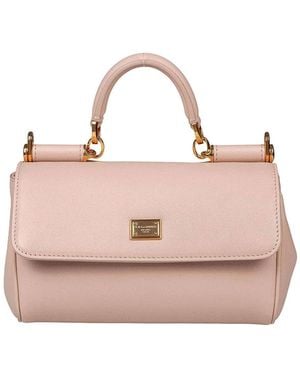 Dolce & Gabbana Dolce E Gabbana Sicily Handbag - Pink