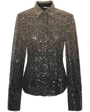 ROTATE BIRGER CHRISTENSEN Shirt With Sequins - Black