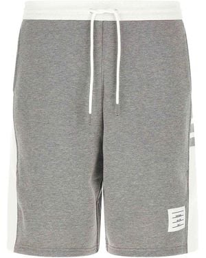 Thom Browne 4 Bar Bermuda Shorts - Gray