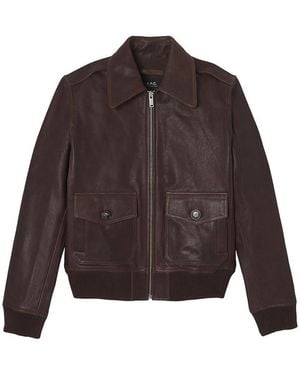 A.P.C. Outerwear - Brown