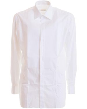 Brioni Smoking Shirt - White