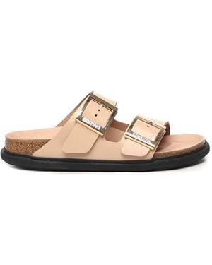 Birkenstock Arizona Leather Sandals - White