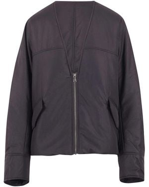 Christian Wijnants Jelana Sculptural Sleeve Down Jacket - Blue