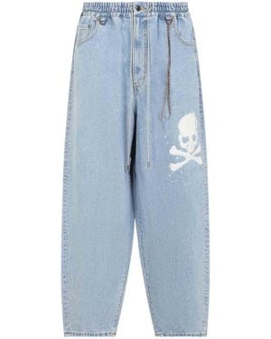 Mastermind Japan Wide Easy Trousers - Blue