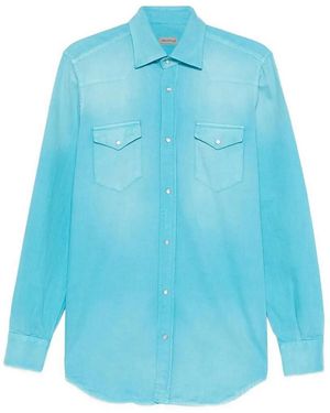 Sartorio Napoli 'Texas' Shirt - Blue