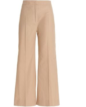 Jil Sander Coulotte Pants - Natural