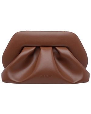 THEMOIRÈ Tortoise Shell Bios Intreccio Pouch - Brown