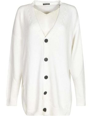 Ann Demeulemeester Fluid-Line Long Skirt - White