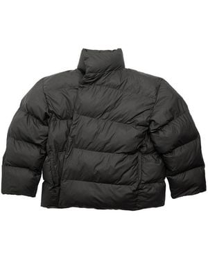 Balenciaga Nylon Puffer Jacket - Black