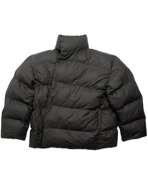 Balenciaga Nylon Puffer Jacket - Black