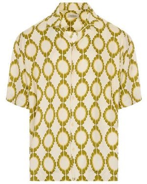 Laneus Bowling Boxy Fit Shirt - Metallic