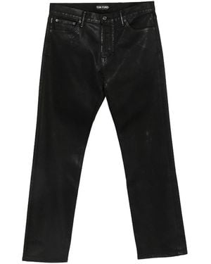 Tom Ford Vaqueros Rectos - Negro