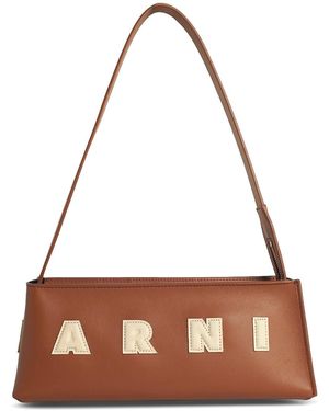 Marni Museo Baguette Bag - Brown