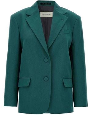 Dries Van Noten Birdy Blazer - Green