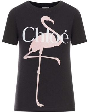 Chloé T-Shirts - Black
