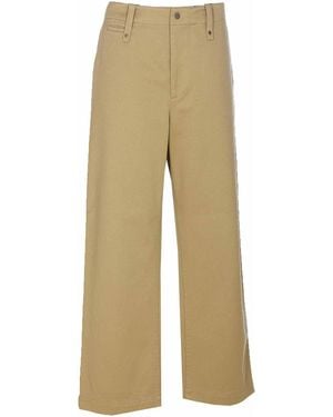 Burberry Trousers - Natural