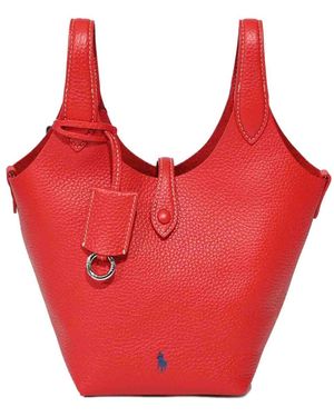 Polo Ralph Lauren Small Tote Bag - Red