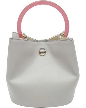 Marni Pannier Handbag - Grey
