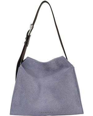 Orciani Trinity Peach Small Shoulder Bag - Purple