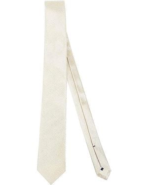 Errico Formicola Tie - White