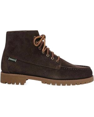 Sebago Parker Suede Ankle Boots - Brown