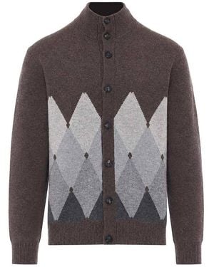 Ballantyne Cardigan - Grey