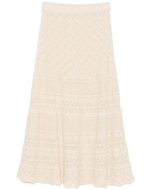 D. EXTERIOR Skirt - Natural