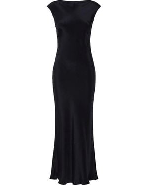 Max Mara Piano Dress Grape - Black