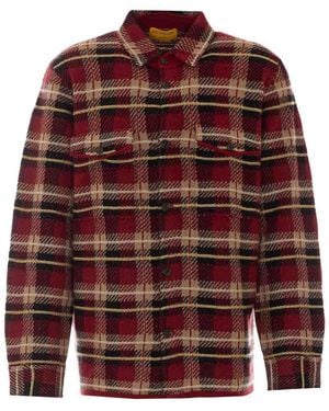 Guest In Residence Plaid Work Shirt - Red